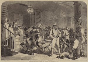 Arrival of Overland Travellers at Point de Galle, Ceylon